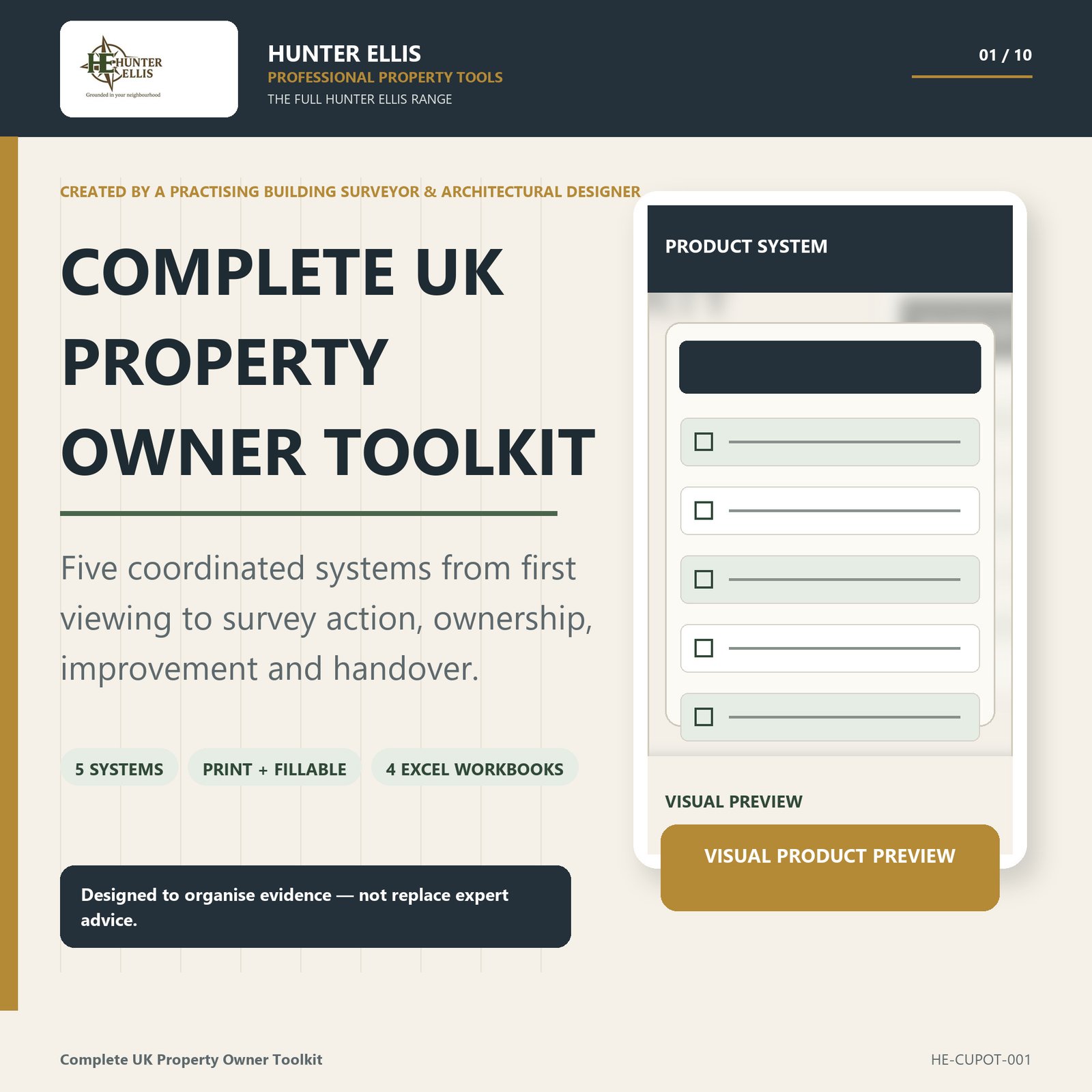 Hunter Ellis Complete UK Property Owner Toolkit cover